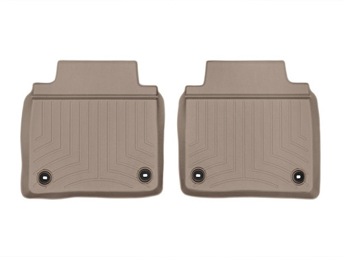 WeatherTech 13-17 Lexus LS Rear FloorLiner - Tan