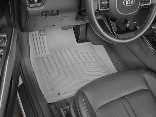 WeatherTech 2021+ Kia Sorento Front FloorLiner HP - Grey