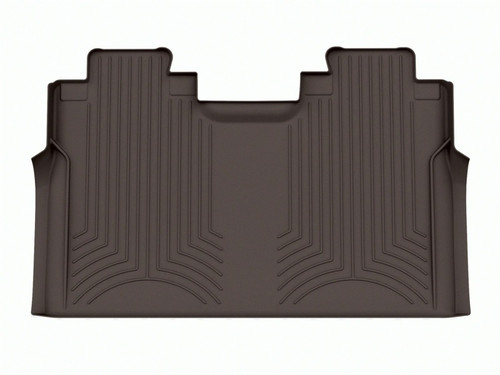 WeatherTech 2015+ Ford F-150 SuperCrew w/Bench 1st Row Rear FloorLiner HP - Cocoa