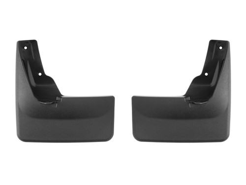 WeatherTech 22-23 Toyota Tundra CrewMax/Double Cab Front No Drill MudFlaps - Black