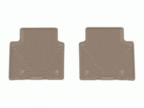 WeatherTech 22-23 Jeep Grand Cherokee WL (Incl. 2022 4xe) Rear Rubber Mats - Tan