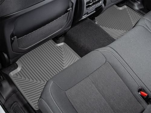 WeatherTech 22-23 Jeep Grand Cherokee WL (Incl. 2022 4xe) Rear Rubber Mats - Grey