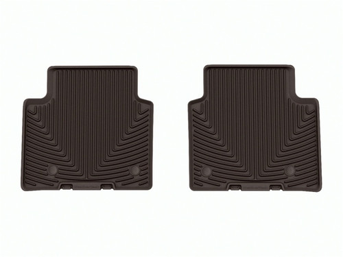 WeatherTech 22-23 Jeep Grand Cherokee WL (Incl. 2022 4xe) Rear Rubber Mats - Cocoa