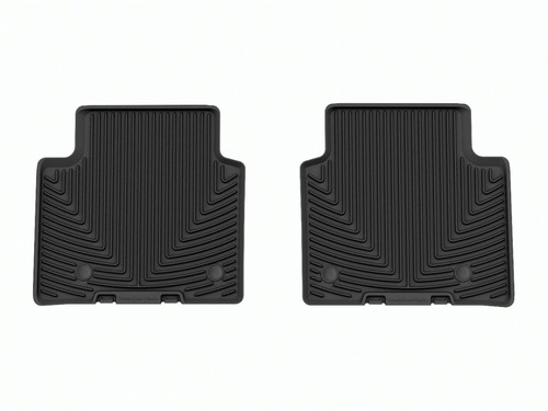 WeatherTech 22-23 Jeep Grand Cherokee WL (Incl. 2022 4xe) Rear Rubber Mats - Black