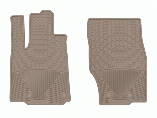 WeatherTech 22-23 Jeep Grand Cherokee WL (Incl. 2022 4xe) Front Rubber Mats - Tan