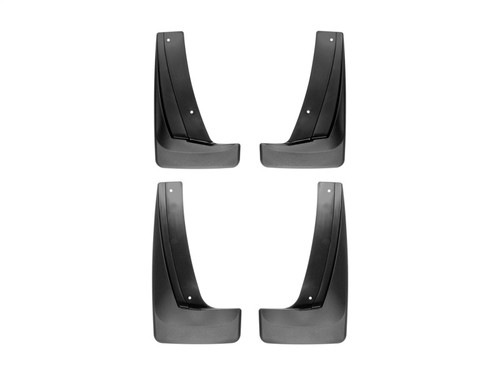 WeatherTech 2018+ GMC Terrain No Drill Mudflaps - Black