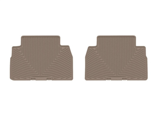WeatherTech 19-20 Hyundai Santa Fe Rear Rubber Mats - Tan
