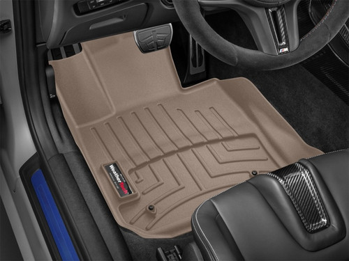 WeatherTech 2021+ BMW M440i Front FloorLiner - Tan