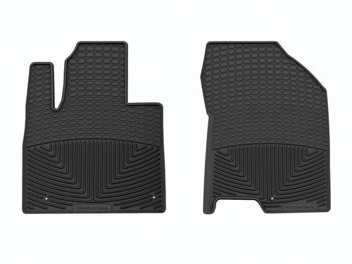 WeatherTech 19-20 Hyundai Santa Fe Front Rubber Mats - Black
