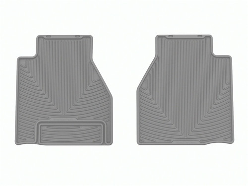WeatherTech 22-23 Nissan Frontier Rear Rubber Mats - Grey