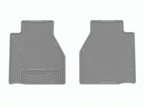 WeatherTech 22-23 Nissan Frontier Rear Rubber Mats - Grey