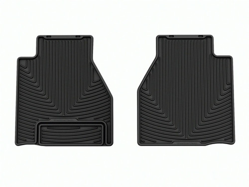 WeatherTech 22-23 Nissan Frontier Rear Rubber Mats - Black