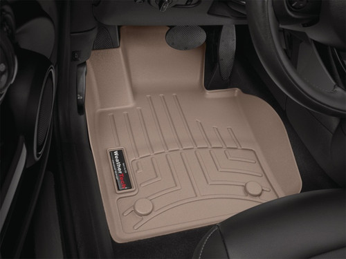 WeatherTech 2014+ Mini Hardtop Front FloorLiner - Tan