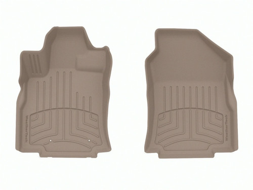 WeatherTech 19-22 Subaru Ascent Front FloorLiner HP - Tan