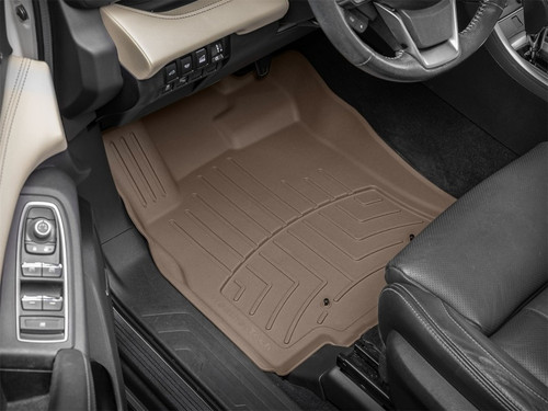 WeatherTech 19-22 Subaru Ascent Front FloorLiner HP - Tan