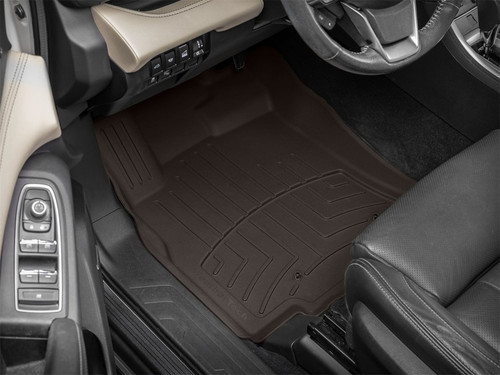 WeatherTech 19-22 Subaru Ascent Front FloorLiner HP - Cocoa