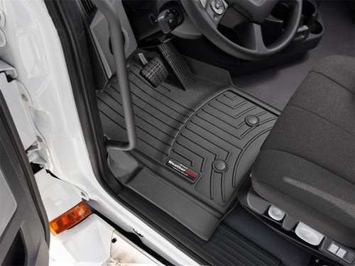 WeatherTech 2019+ Freightliner Cascadia Front FloorLiner for Vinyl Floors - Black