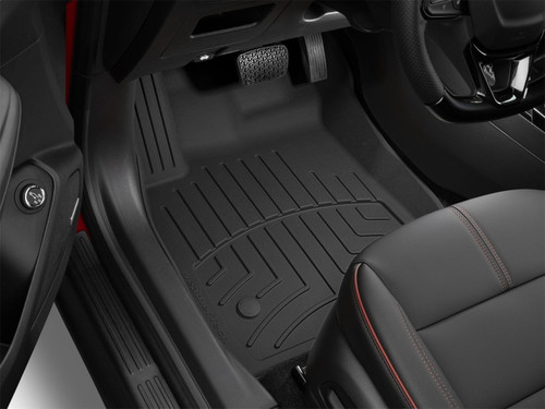 WeatherTech 20-24 Buick Encore GX Front FloorLiner HP - Black