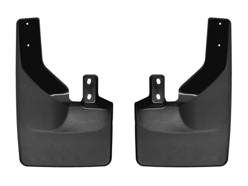 WeatherTech 21-22 Ford Bronco Rear No Drill Mudflaps - Black