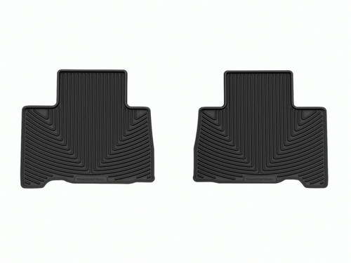 WeatherTech 15-21 Lexus NX (Incl. Hybrid) AZ10 Rear Rubber Mats - Black