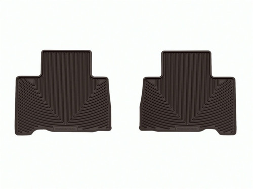 WeatherTech 15-21 Lexus NX (Incl. Hybrid) AZ10 Rear Rubber Mats - Cocoa