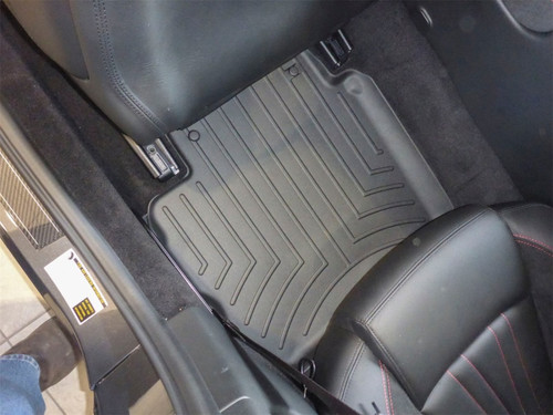 WeatherTech 16-17 Maserati Gran Turismo Rear FloorLiner - Black