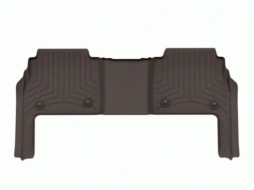 WeatherTech 22-23 Land Rover Range Rover L460 (7 Pass.) 2nd Row Rear FloorLiner - Cocoa