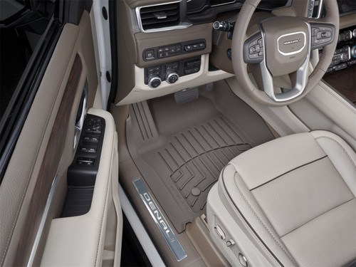WeatherTech 2021+ Cadillac Escalade ESV Front FloorLiner HP - Cocoa