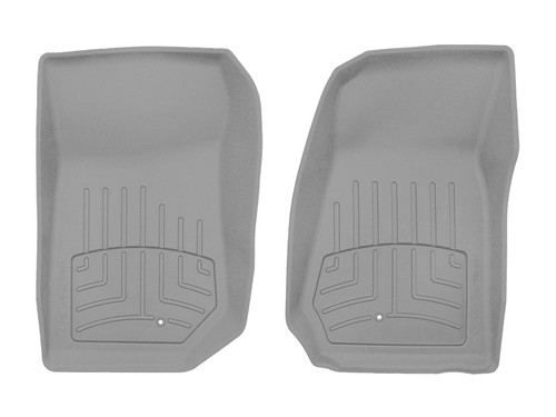 WeatherTech 2007-2013 Jeep Wrangler 2-Door Front FloorLiner HP - Grey