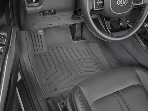 WeatherTech 2021+ Kia Sorento Front FloorLiner HP - Black