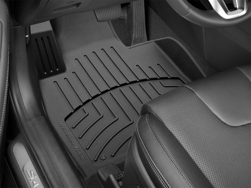 WeatherTech 2019-2020 Hyundai Santa Fe Front FloorLiner HP - Black