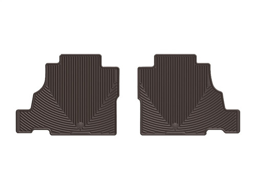 WeatherTech 2018+ Lincoln Navigator / Navigator L Rear Rubber Mats - Cocoa