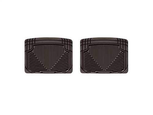 WeatherTech 2002-2006 Cadillac Escalade Rear Rubber Mats - Cocoa
