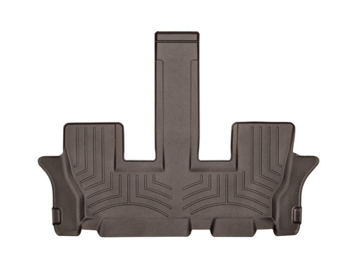 WeatherTech 2020+ Kia Telluride Rear FloorLiner - Cocoa
