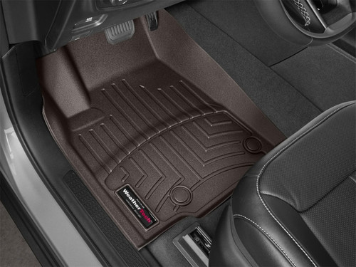 WeatherTech 2021+ Jeep Grand Cherokee L Front FloorLiner - Cocoa