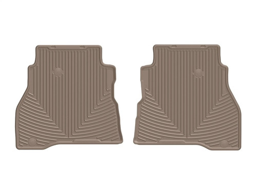 WeatherTech 2020+ Jeep Gladiator Rear Rubber Mats - Tan