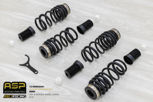 BC Racing ASP Height Adjustable Springs for 2019+ BMW M850i xDrive [G15] - 131BW004N1