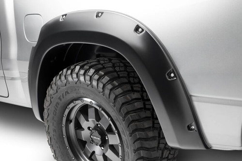 Husky Liners 19-24 Ram 1500 Rebel Front & Rear Pocket Style Fender Flares - Black