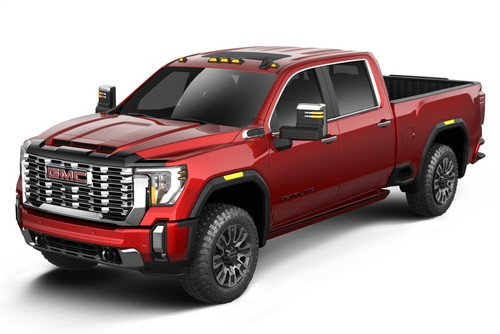 Husky Liners 2024 GMC Sierra 2500/3500HD Aeroskin Hood Protector - Smoke