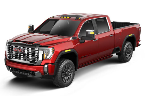 Husky Liners 2024 GMC Sierra 2500/3500HD Aeroskin Hood Protector - Smoke