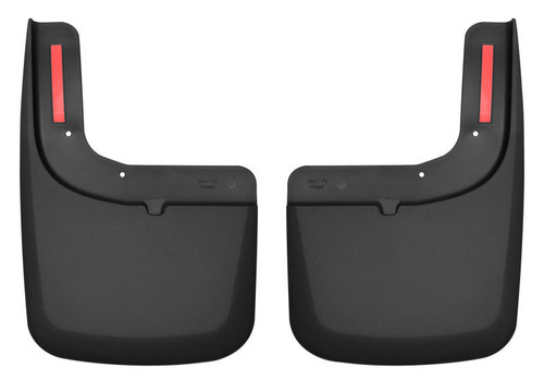 Husky Liners 2017 Ford F-250 / F-350 Super Duty Black Front Mud Guards (w/Flares)