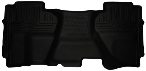 Husky Liners 07-13 Chevrolet Silverado 1500 Ext Cab WeatherBeater Black 2nd Seat Floor Liners