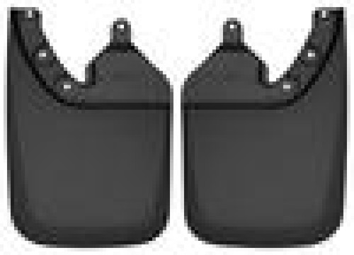 Husky Liners 2016 Toyota Tacoma w/ OE Fender Flares Custom Molded Rear Mud Guards - Black