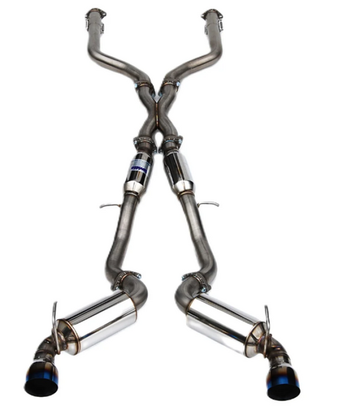 Invidia 2022+ Nissan Z 70mm N1 Cat Back Exhaust - TI Tips