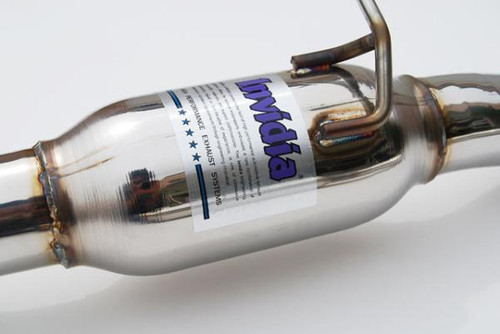 No Longer Available - Invidia 00+ S2000 70mm Single N1 Titanium Tip Cat-back Exhaust