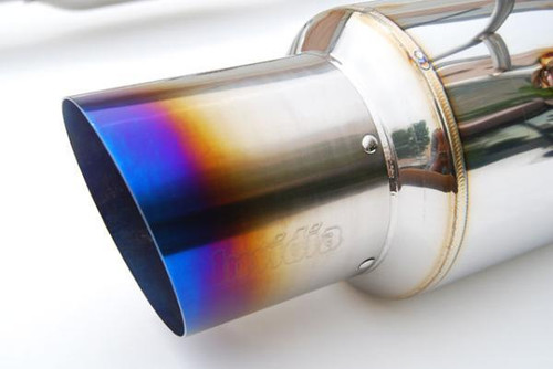 No Longer Available - Invidia 00+ S2000 70mm Single N1 Titanium Tip Cat-back Exhaust