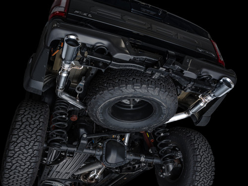 AWE Gen 3 Raptor SwitchPath Exhaust  - Chrome Silver Tips
