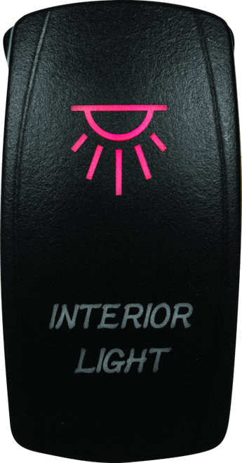 DragonFire Racing Lighted Switch On/Off Red