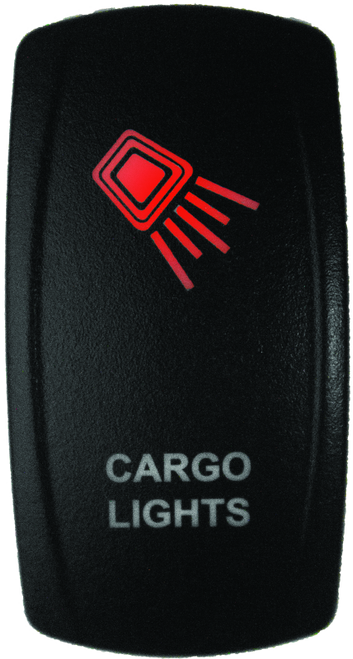 DragonFire Racing Lighted Switch Cargo Lights On/Off Red