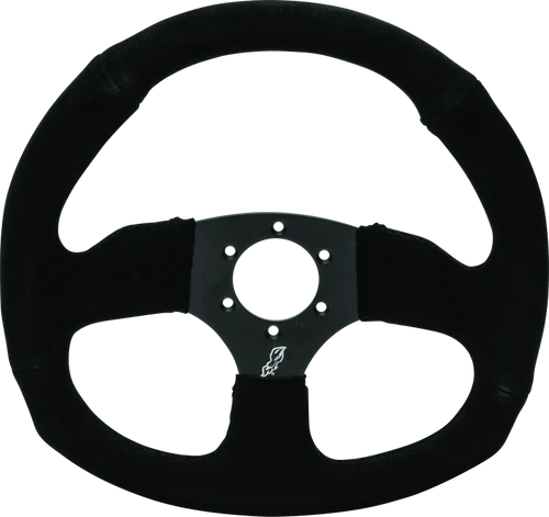 DragonFire Racing Steering Wheels - D-shaped- Suede- Iron Series- 0in offset